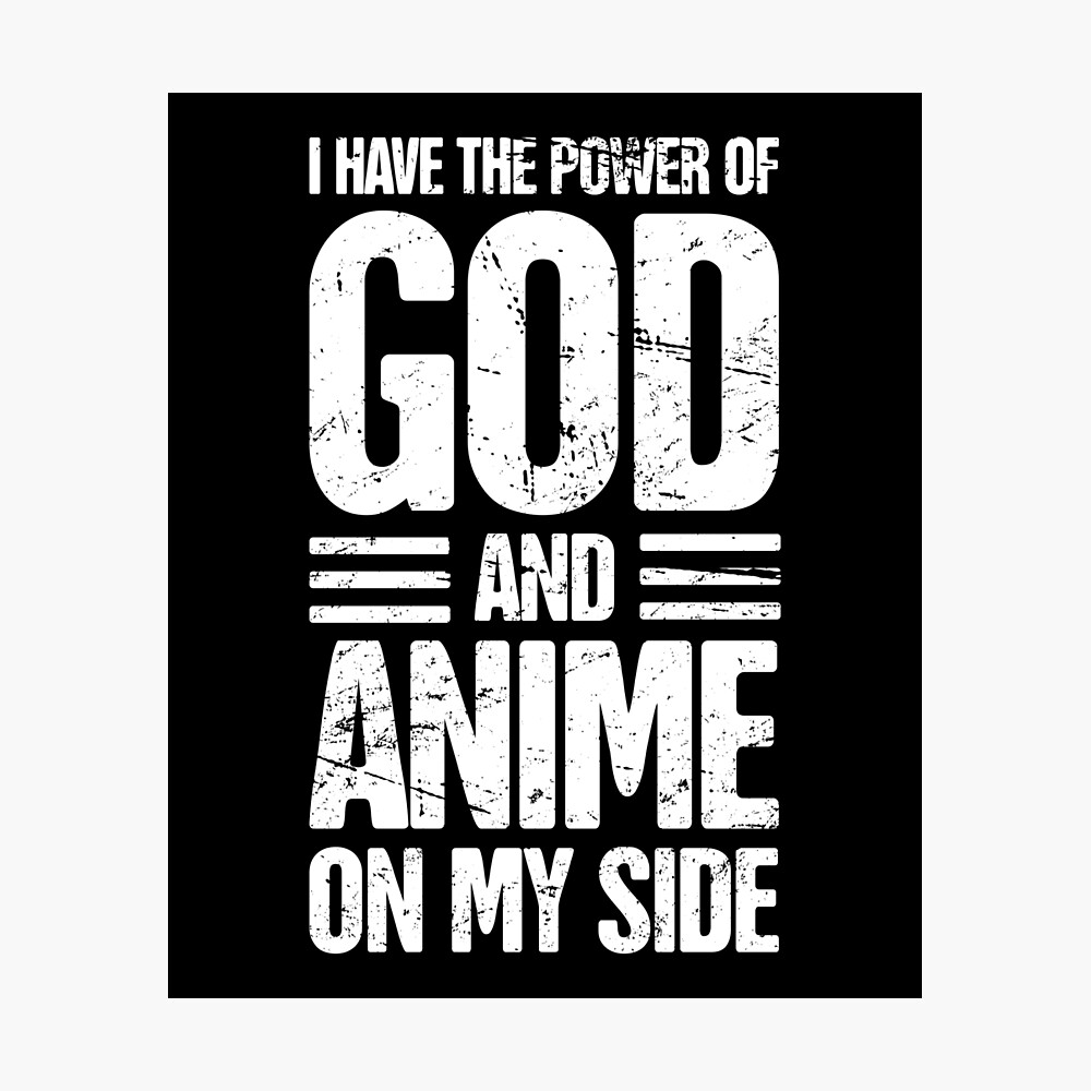 God And Anime Funny Fedora Neckbeard Poster By Ethandirks Redbubble