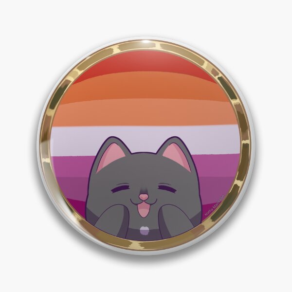 Artikelvorschau, Lesbische graue Pride-Katze entworfen und verkauft von NathyMarisson.