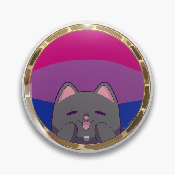 Item preview, Bisexual Pride Cat designed and sold by NathyMarisson.