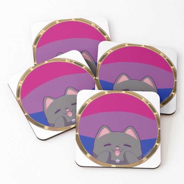 Item preview, Bisexual Pride Cat designed and sold by NathyMarisson.