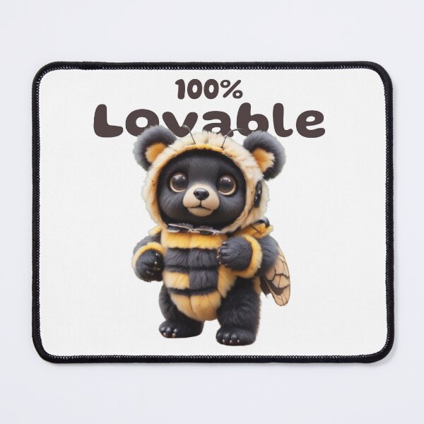 Item preview, 100% Lovable Bumblebee Bear  designed and sold by EmeraldCauldren.