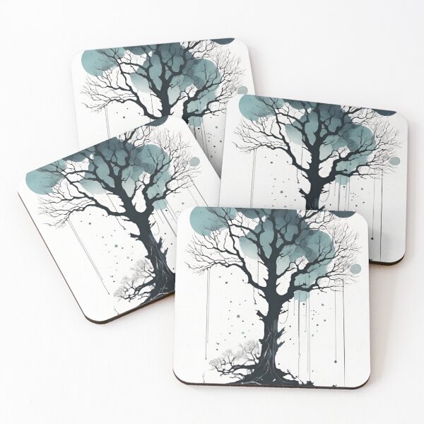 Item preview, ink art of a single dead tree designed and sold by optimusprime39.