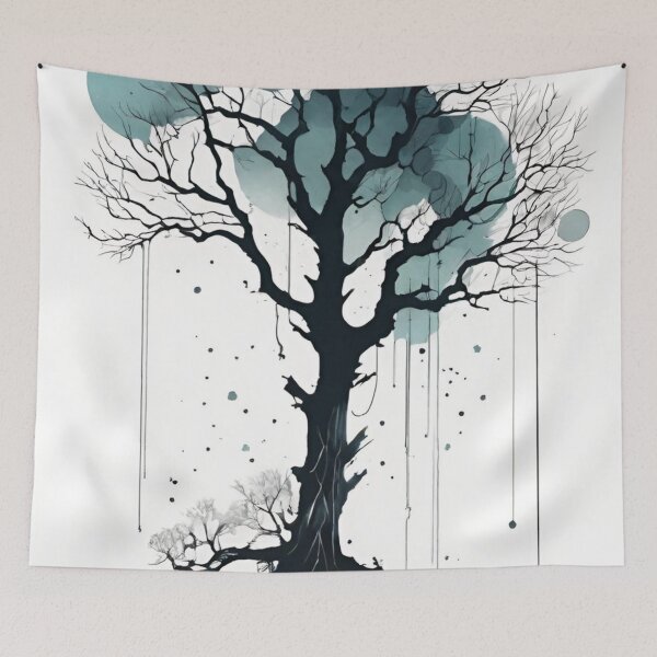 Item preview, ink art of a single dead tree designed and sold by optimusprime39.