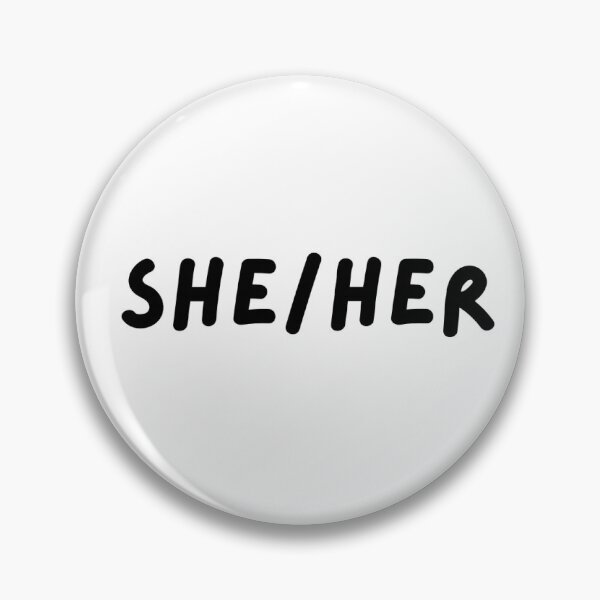 Item preview, She/Her- Black designed and sold by Buffalo Friendship Club.
