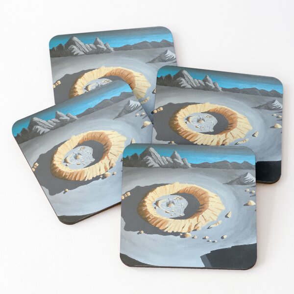 Item preview, Hand Painted Big Mountain (Big MT) designed and sold by Pixel and Paintbrush.