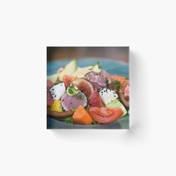 Item preview, Ahi Tuna Healthy Eating Vegetable Salad designed and sold by Kevin Miller Photography.