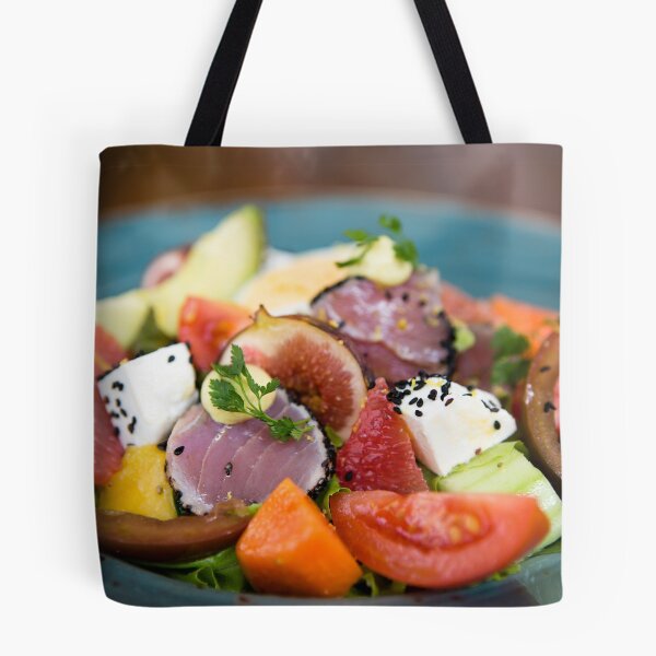 Item preview, Ahi Tuna Healthy Eating Vegetable Salad designed and sold by Kevin Miller Photography.