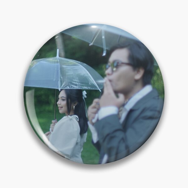 Item preview, Rainy Romance Couple Sheltered Under Umbrellas designed and sold by PauChristiansen.