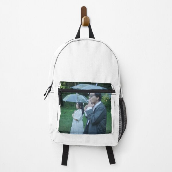 Item preview, Rainy Romance Couple Sheltered Under Umbrellas designed and sold by PauChristiansen.