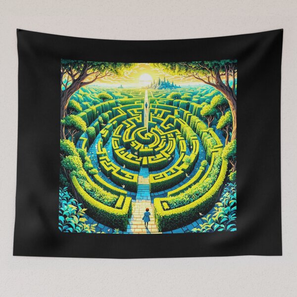 Item preview, Bush Maze: The Enchanted Greenery designed and sold by Kingcls.