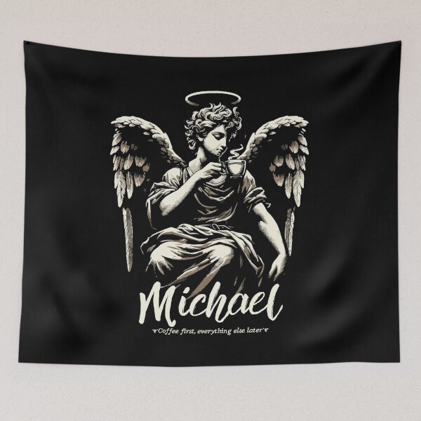 Item preview, Watch out world, Michael's had his coffee! designed and sold by Palati-Watt.