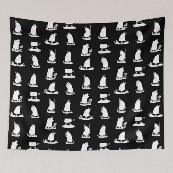 Item preview, Sad Ghost Pattern designed and sold by zombieCraig.