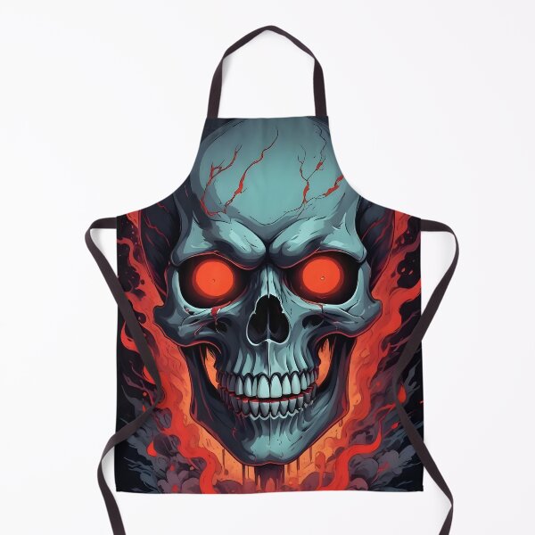 Item preview, Evil Skull with Red Accents designed and sold by papi1998.