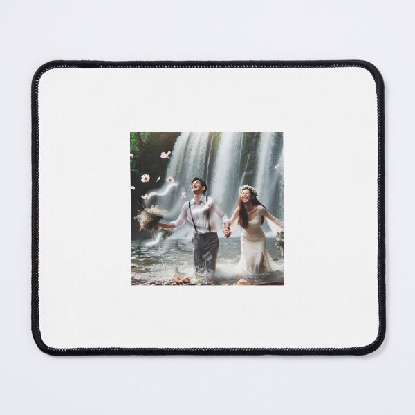 Item preview, Wedding Bells Amidst Cascading Dreams: Waterfall Wedding Design designed and sold by choder61.