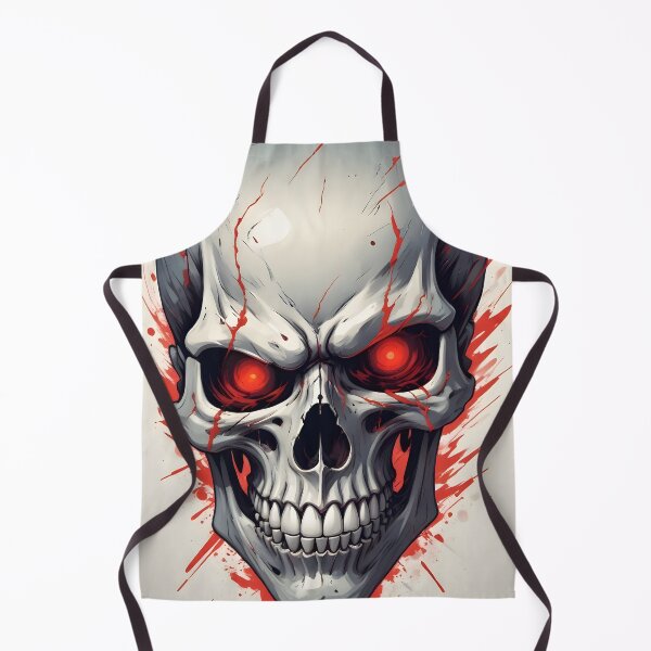 Item preview, Evil Skull with Red Accents designed and sold by papi1998.