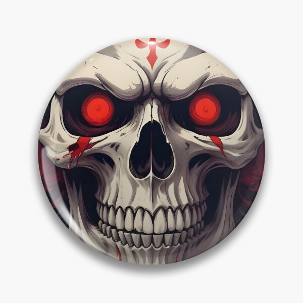 Item preview, Evil Skull with Red Accents designed and sold by papi1998.
