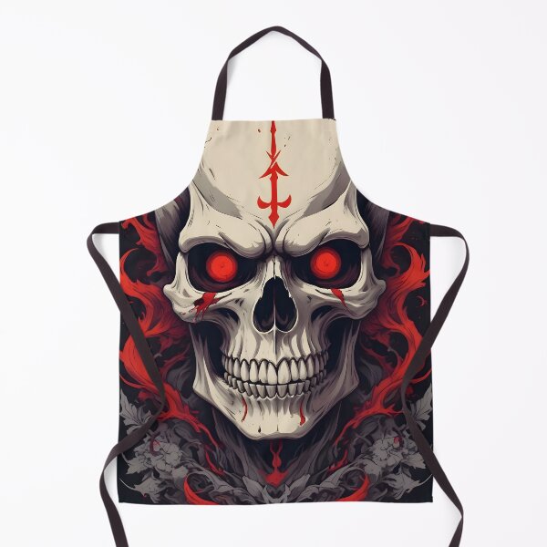 Item preview, Evil Skull with Red Accents designed and sold by papi1998.