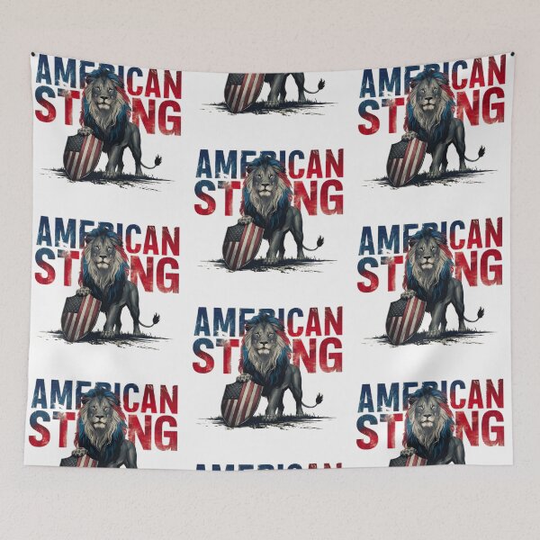 Item preview, American Strong Coat Of Arms designed and sold by PlanetMarker.