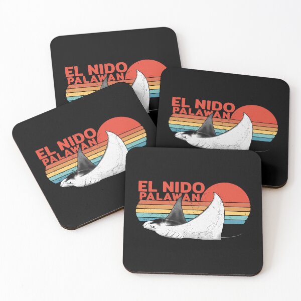 Item preview, El Nido Palawan Manta Rays designed and sold by NicGrayGraphic.