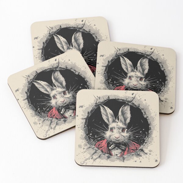 Item preview, Rabbit In A Hole designed and sold by Myra365Art.