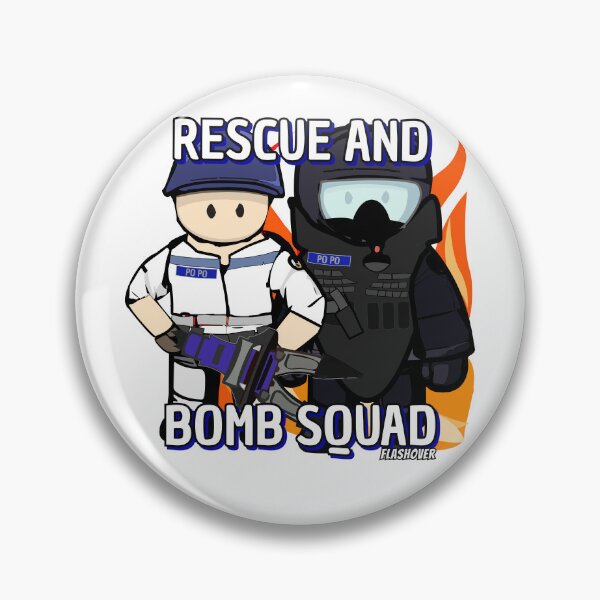 Item preview, Customer Request - Rescue and Bomb Squad designed and sold by Flashover.