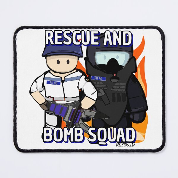 Item preview, Customer Request - Rescue and Bomb Squad designed and sold by Flashover.