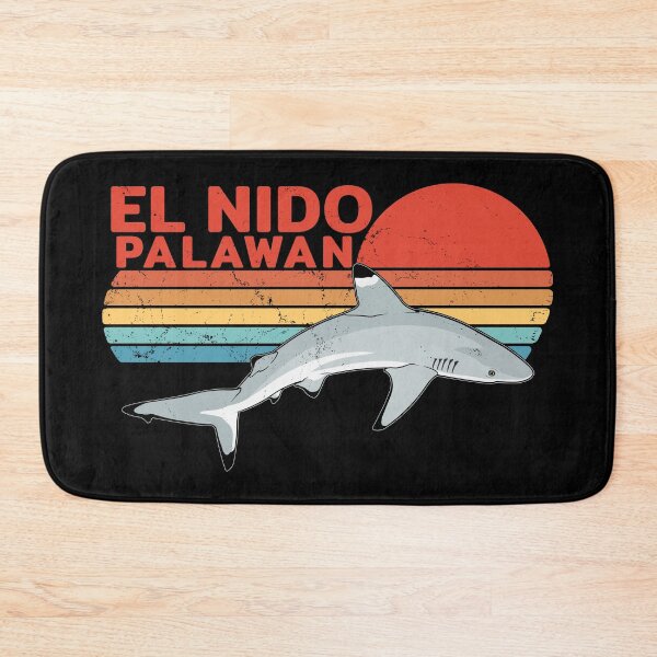 Item preview, El Nido Palawan Blacktip Reef Shark designed and sold by NicGrayGraphic.