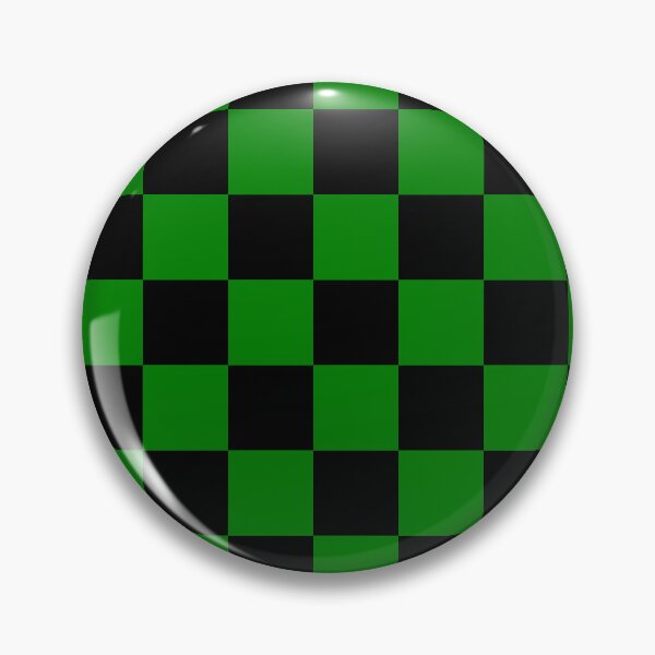 Item preview, Checkered - Black and Green designed and sold by JustPatterns2.