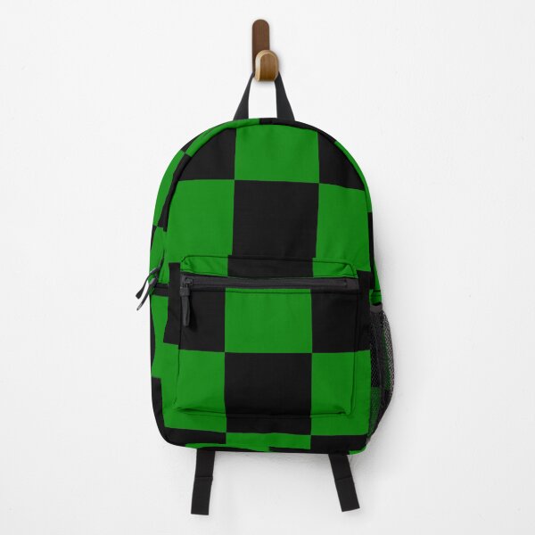 Item preview, Large Checkered - Black and Green designed and sold by JustPatterns2.