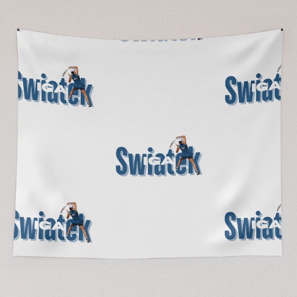 Item preview, Iga Swiatek in blue  designed and sold by AissTee.