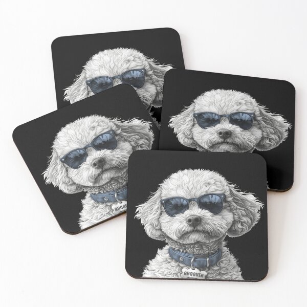 Item preview, Groover Cavoodle wearing Sunnies designed and sold by catafinity.