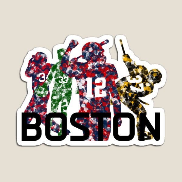 Fremont Die Consumer Products F68802 8 in. Magnet Logo - Boston