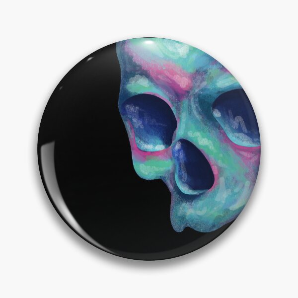 Item preview, colorful skull designed and sold by feritama.