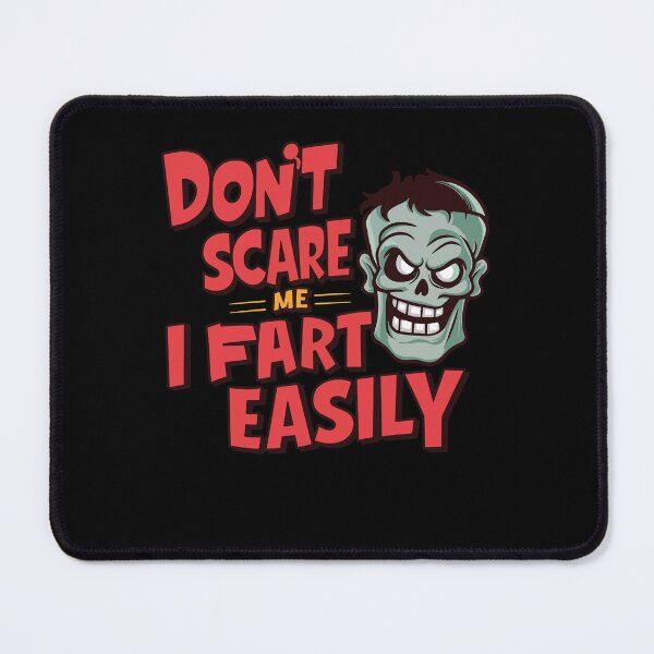 Item preview, Funny Zombie Head "Don't Scare Me, I Fart Easily" Humor Artwork designed and sold by BNCH44.