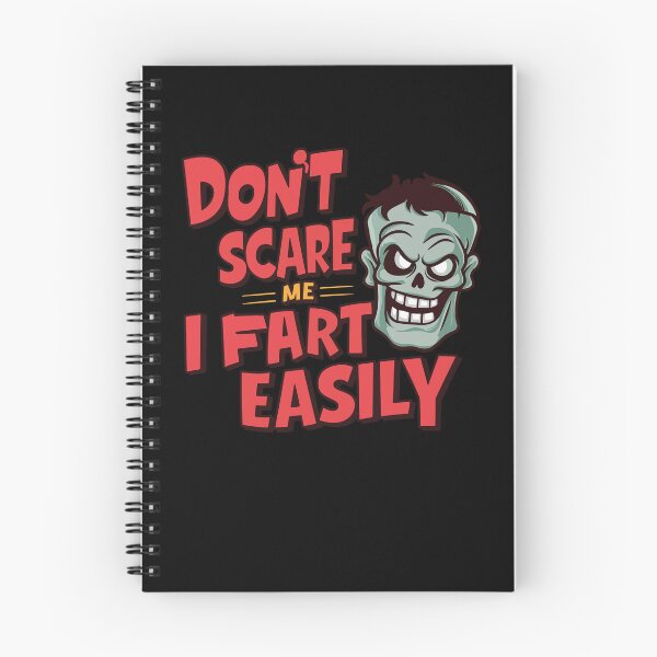 Item preview, Funny Zombie Head "Don't Scare Me, I Fart Easily" Humor Artwork designed and sold by BNCH44.
