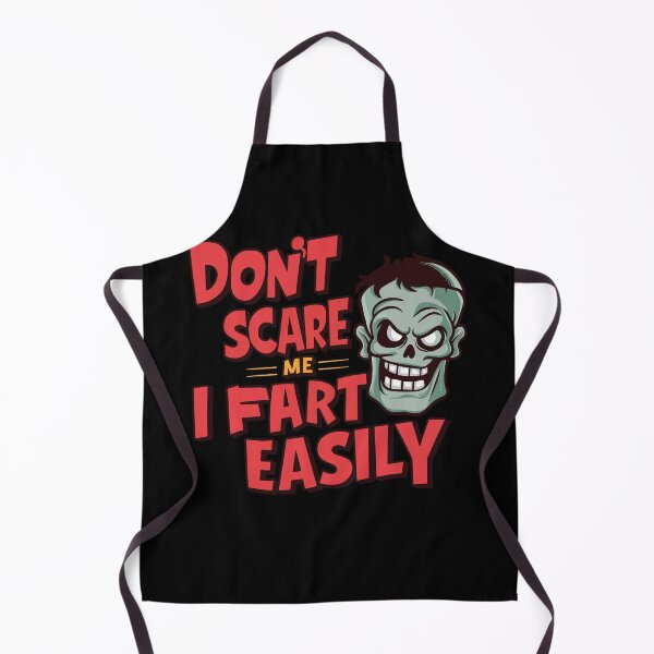 Item preview, Funny Zombie Head "Don't Scare Me, I Fart Easily" Humor Artwork designed and sold by BNCH44.