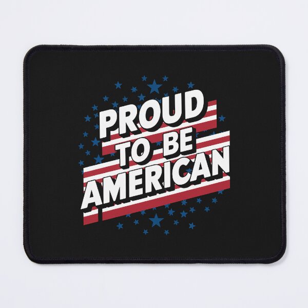 Item preview, ''Proud to be American'' United States Independence Day Proud to Be American T-Shirt designed and sold by Witty Shirts.