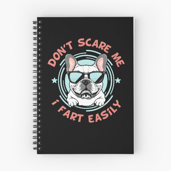 Item preview, Funny French Bulldog "Don't Scare Me, I Fart Easily" Humor Design designed and sold by BNCH44.