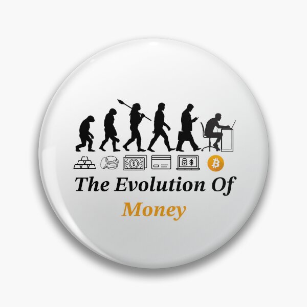 Item preview, The Evolution Of Money designed and sold by CryptooBull.