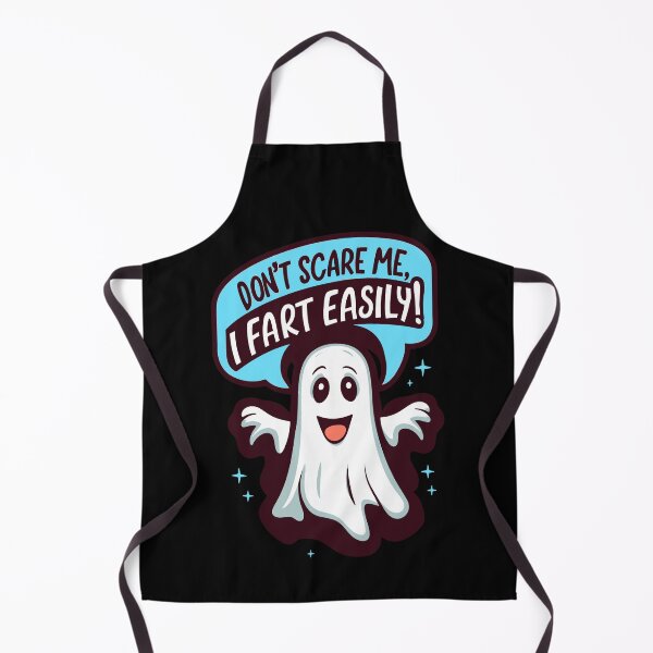 Item preview, Funny Happy Ghost "Don't Scare Me, I Fart Easily" Humor Artwork designed and sold by BNCH44.