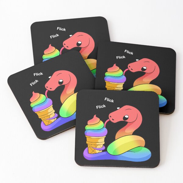 Item preview, Rainbow Ice Cream Snake designed and sold by Whiskrow.
