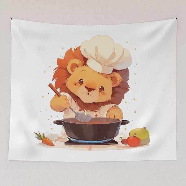 Item preview, Little Chef Simba in the Kitchen designed and sold by Christian Weiss.