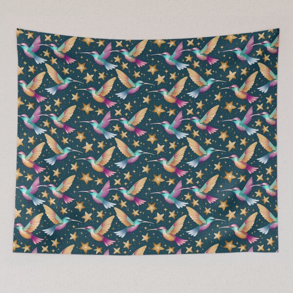 Item preview, Beautiful Hummingbird Pattern designed and sold by seeitknowit.