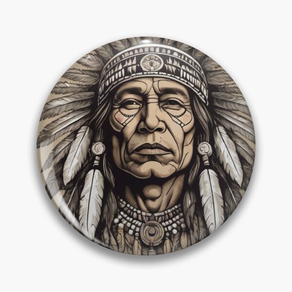 Item preview, Tribal Elegance: Authentic Native American Linework T-Shirts designed and sold by AS-Graphics.