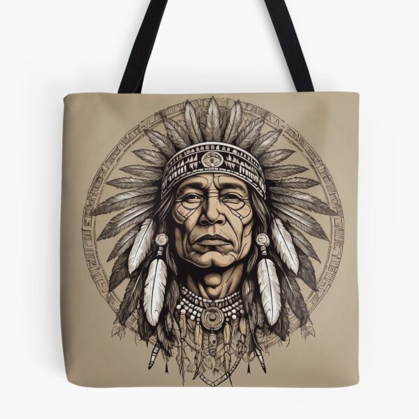 Item preview, Tribal Elegance: Authentic Native American Linework T-Shirts designed and sold by AS-Graphics.