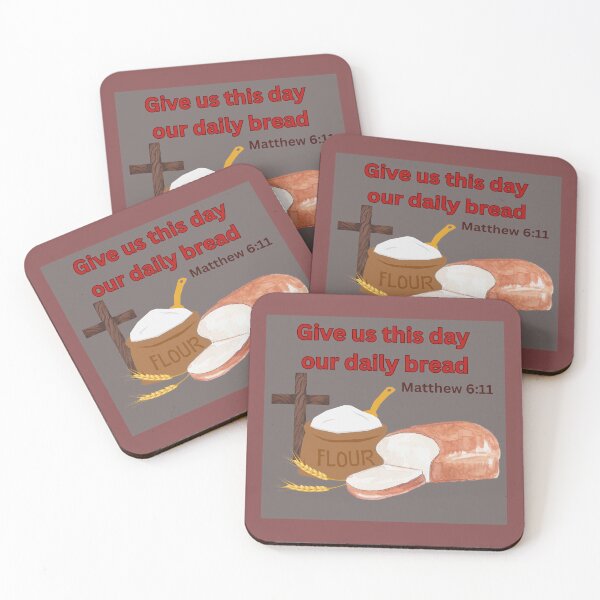 Item preview, Bible verses Daily Bread designed and sold by CatsArtStore.