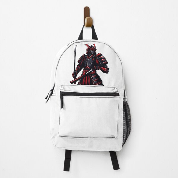 Item preview, Noble Red and Black Japan Samurai Warrior Hero designed and sold by DudzDesignz.
