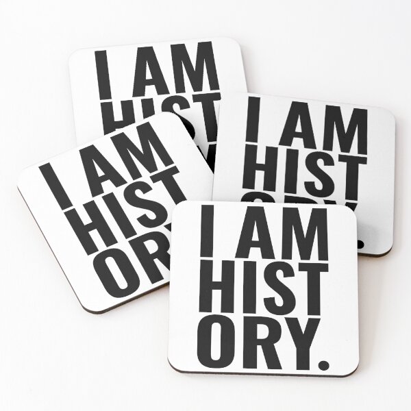 Item preview, I AM HISTORY (Black) designed and sold by TQDitty.
