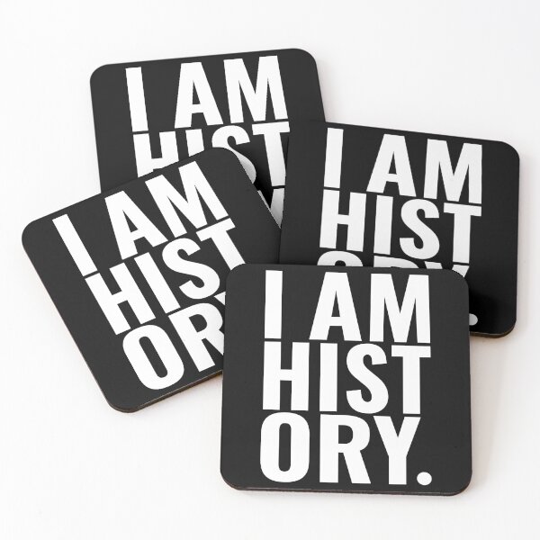 Item preview, I AM HISTORY (White) designed and sold by TQDitty.