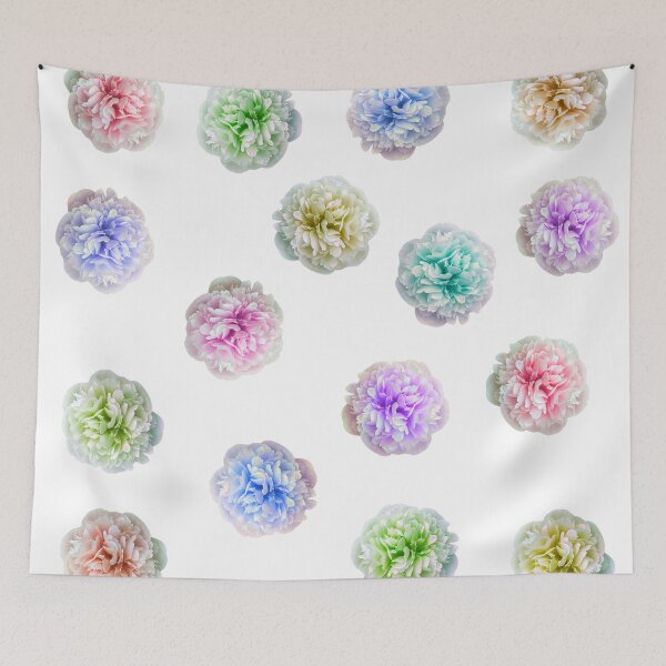 Item preview, Random Assortment of Rainbow Peony Flowers designed and sold by ArtbyDLP.